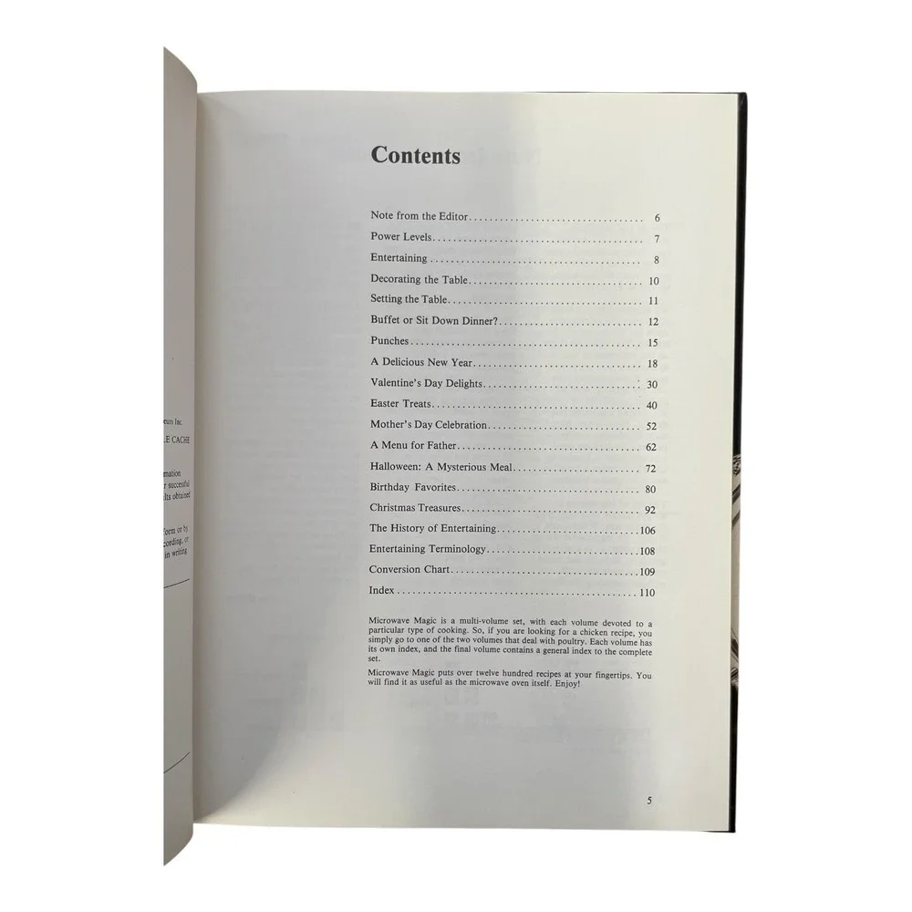 Microwave‎ Magic Entertaining Cookbook